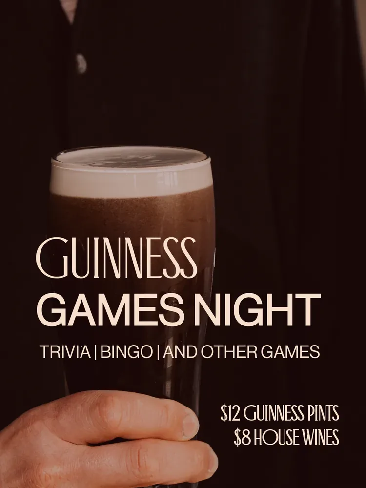 Guinness Games Night